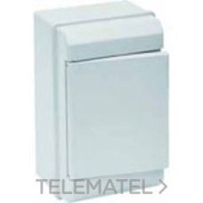 CAJA ICP SUPERFICIE 115x188x55mm 1-4 ELEMENTOS TAPA GRIS