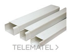 TRAMO RECTO CANAL 60x100mm BASE+TAPA (PIEZA 2m)