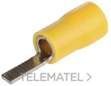 TERMINAL PUNTA 12,5mm DE 4 A 6mm² AMARILLO (BOLSA 50u)