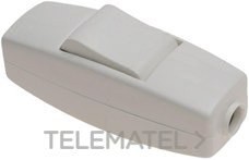 INTERRUPTOR PASO 10A 250V BLANCO