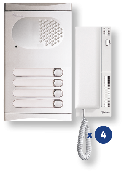 KIT AUDIO 4140/AL 4P.