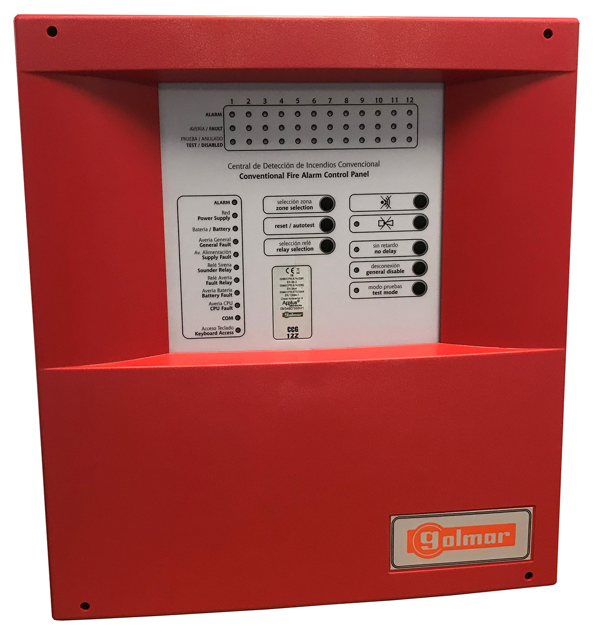 CENTRAL CONV. 2 ZONAS CCG-02Z 