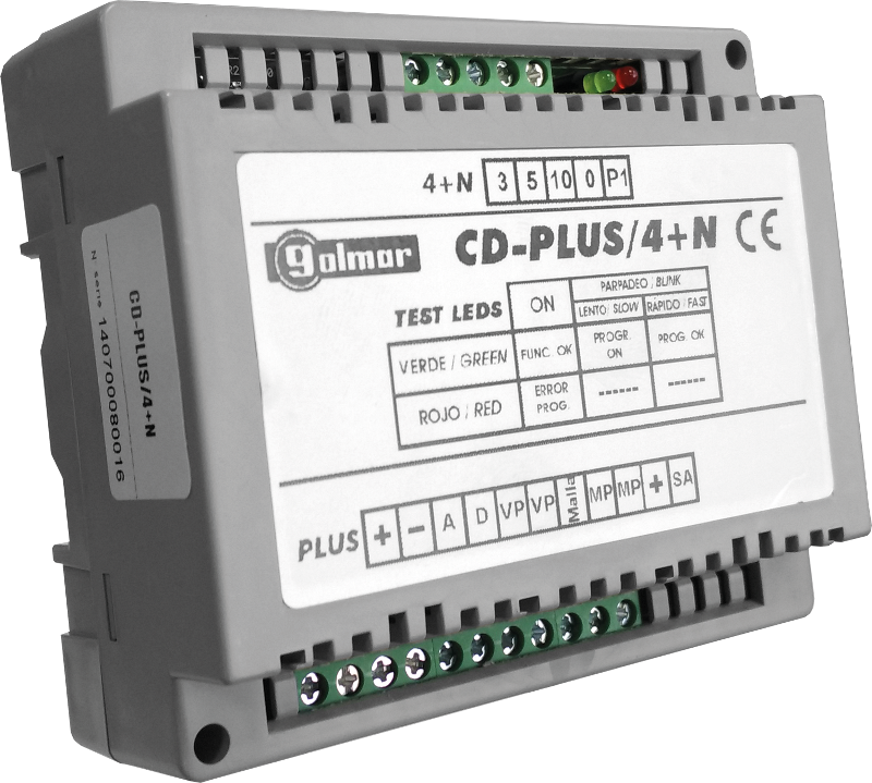 CONVERSOR DIGITAL CD-PLUS/4N