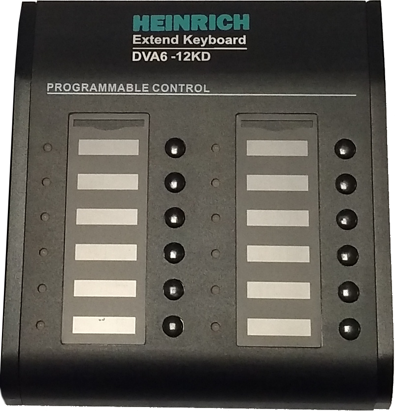 TECLADO AMPLIACION DVA6-12KD