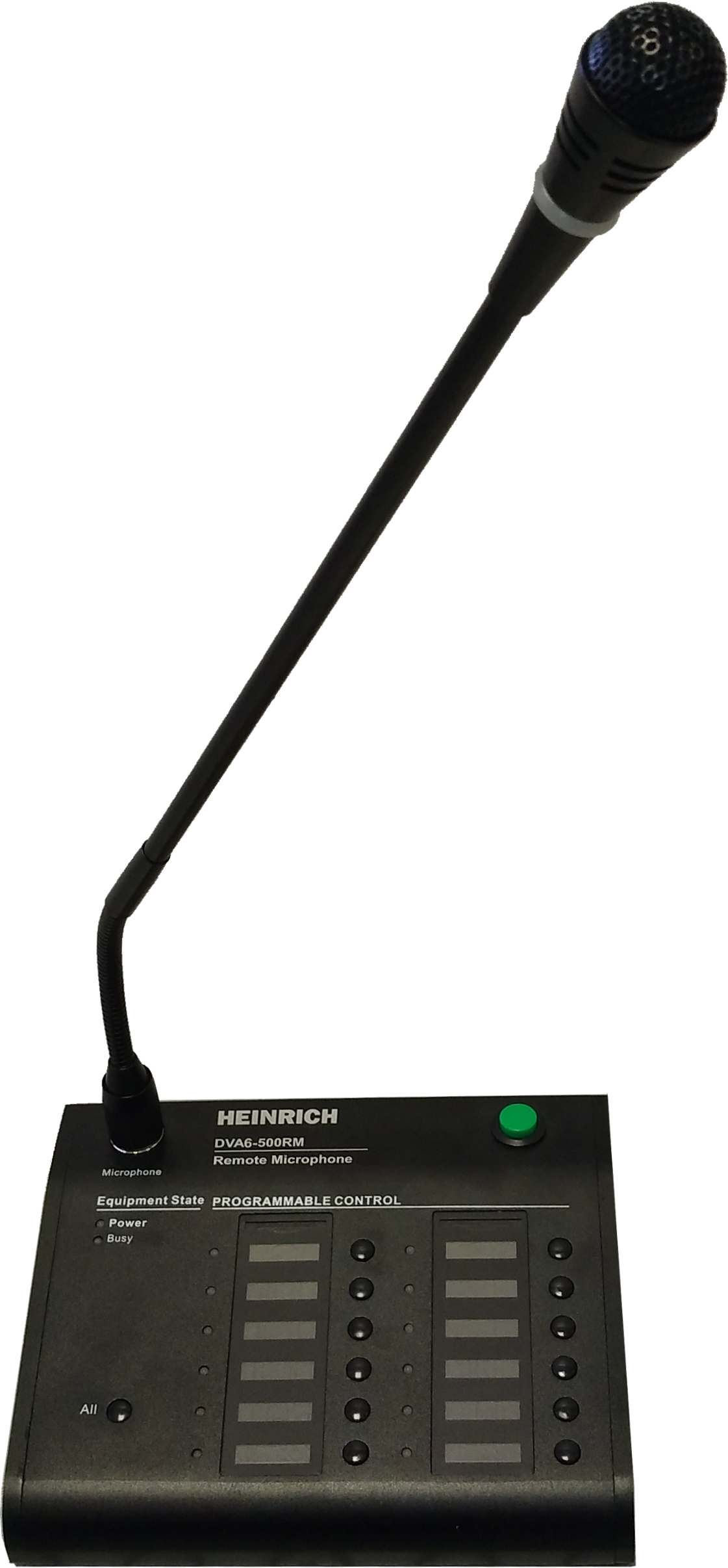 MICRÓFONO EVACUACIÓN 12 ZONAS DVA6-500RM