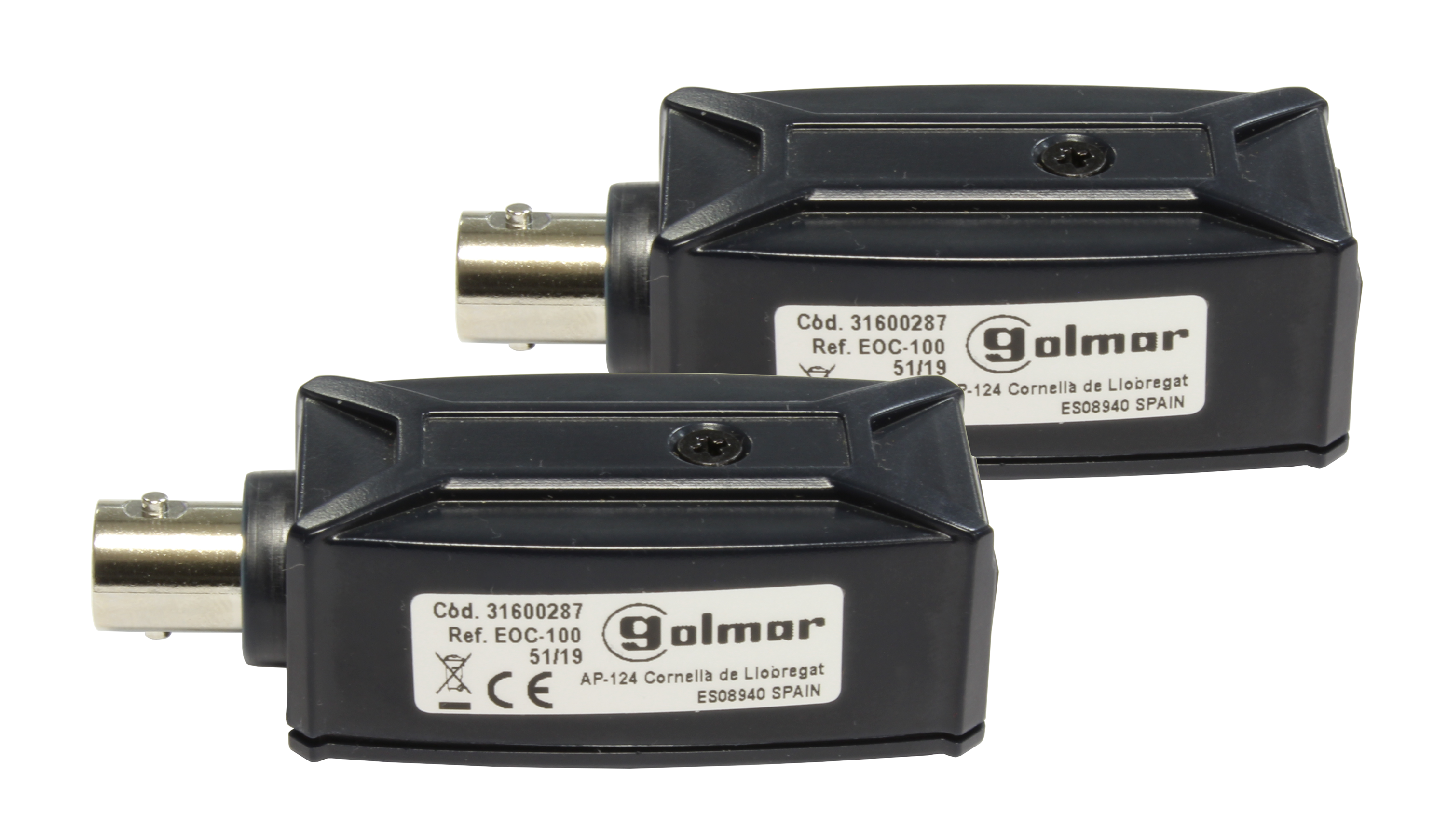 KIT CONVERSOR EOC-100 ETHERNET A COAXIAL