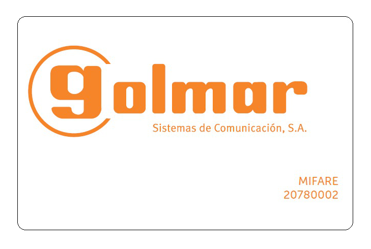 TARJETA PROXIMIDAD MIFARE