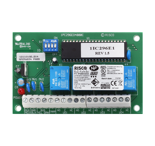 MODULO 4 SALIDAS DE RELE MR4S