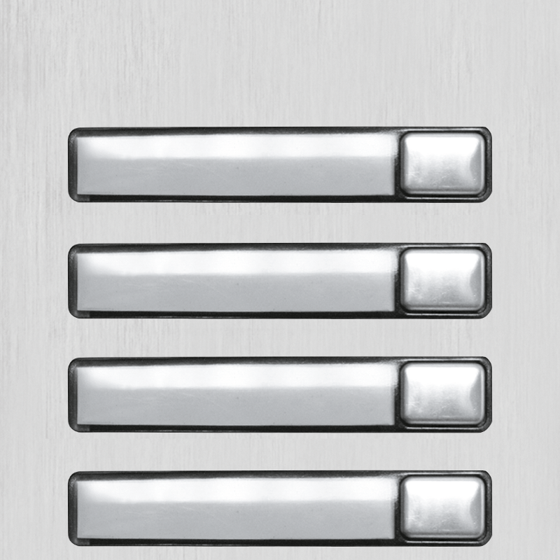 MODULO PULSADOR N3140/AL 4P.