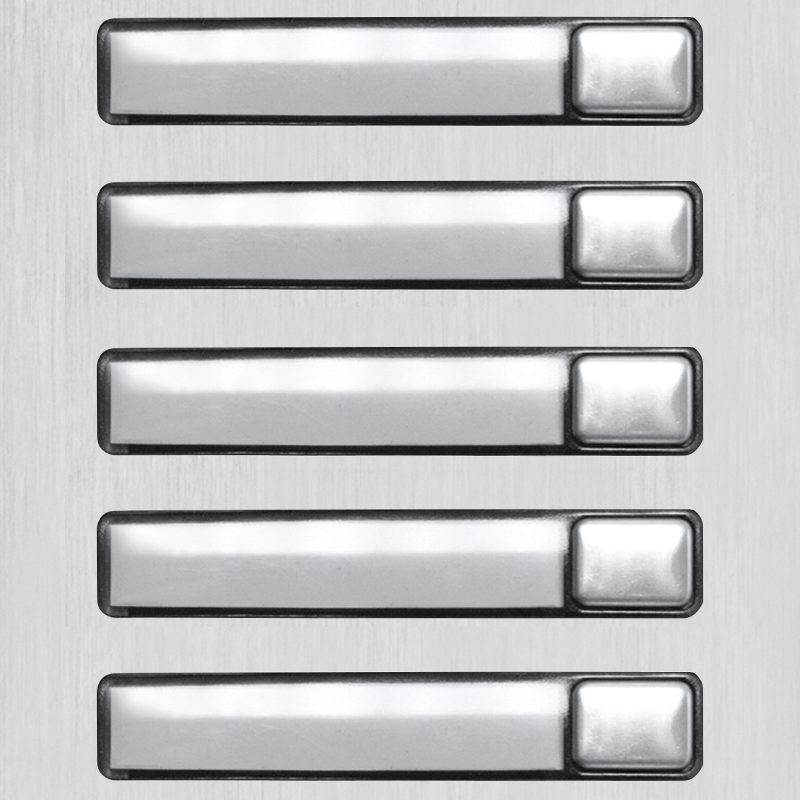 MODULO PULSADOR N3150/AL 5P.