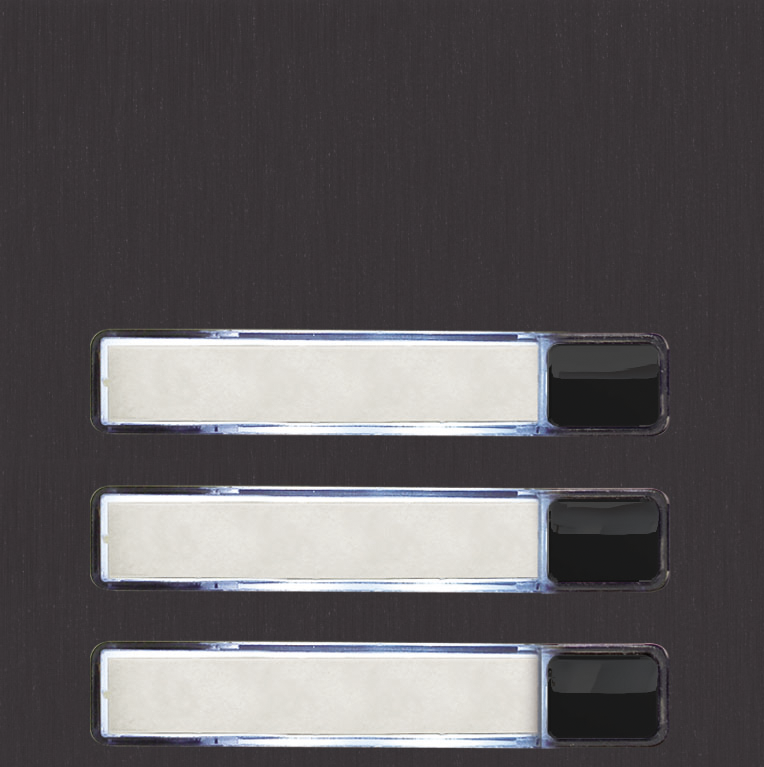 MODULO PULSADOR NX3130 BLACK 3P.