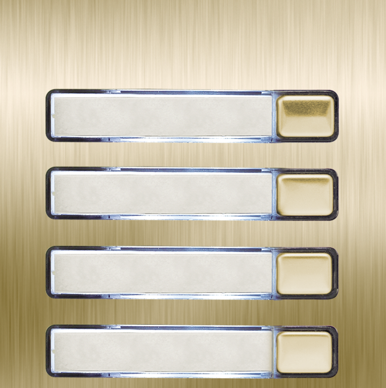 MODULO PULSADOR NX3140 GOLD 4P.