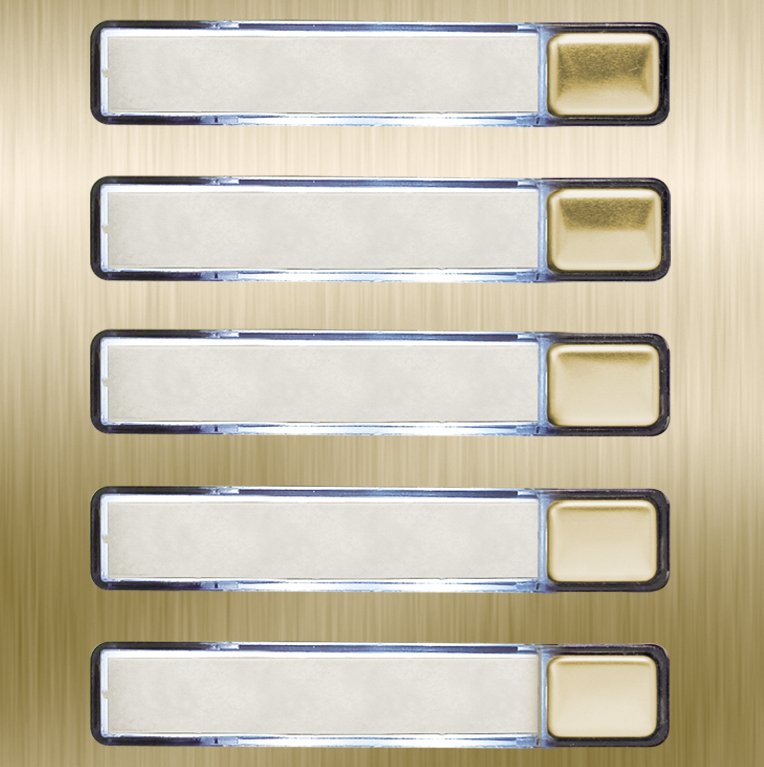 MODULO PULSADOR NX3150 GOLD 5P.