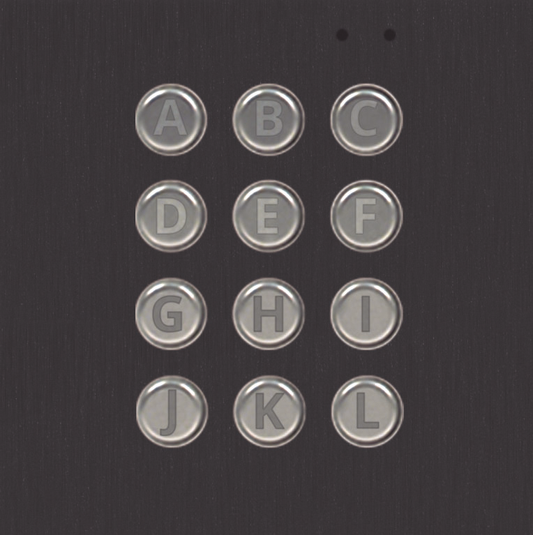 MODULO C.ACCESO NX3301 BLACK