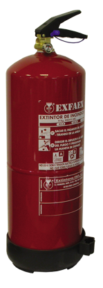 EXTINTOR DE POLVO ABC 9KG PI-9