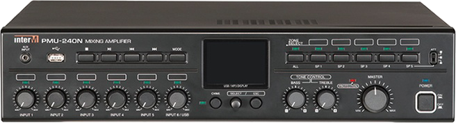 AMPLIFICADOR LAN PMU-240N 240W