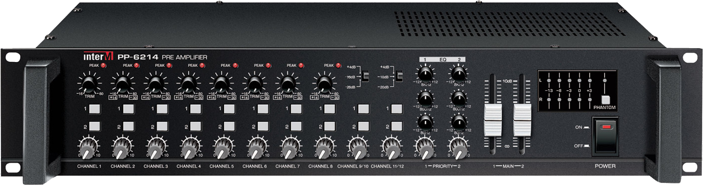 PREAMPLIFICADOR PP-6214 