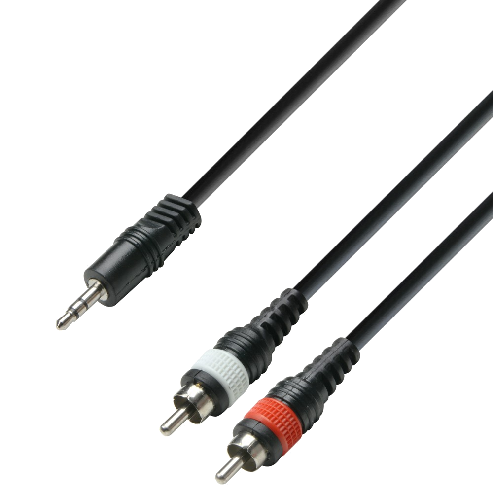 CABLE CONEX. 3M RCA-M/MINIJACK-M