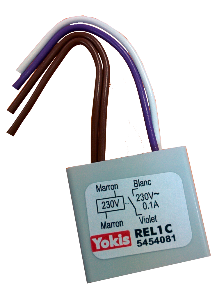 RELE REL1C 230V 1NA 230V/0,1A