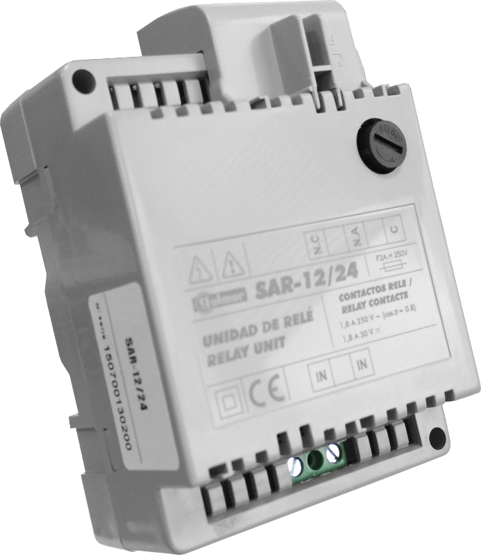 UNIDAD DE RELE SAR-12/24 VDC