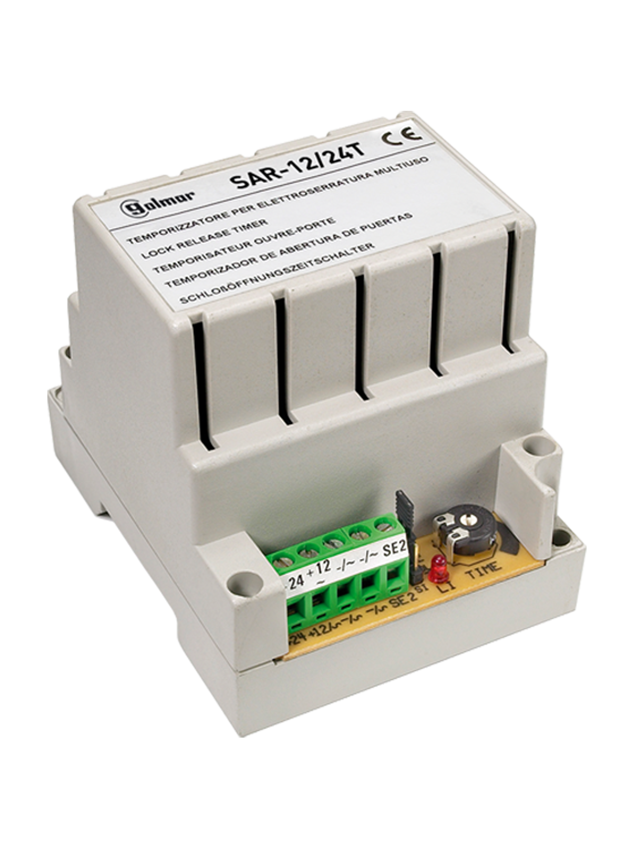 UNIDAD RELE SAR-12/24T TEMPORIZADO