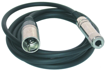 CABLE CONEX. 2M XLR-M/JACK-H