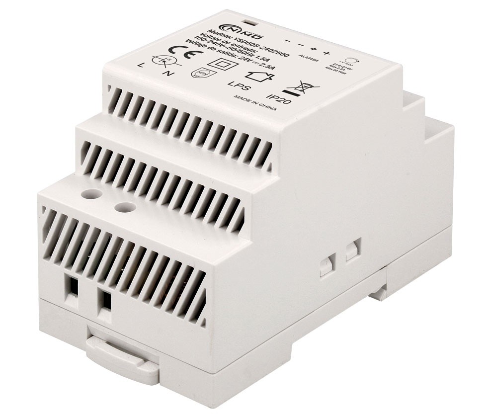 ALM454 Fuente de alimentación conmutada carril DIN 24V/2.5A/60W
