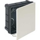 CAJA 100x100x45 CON TAPA BLANCO GARRA METÁLICA