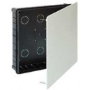 CAJA 250x250x65 TAPA BLANCO CON GARRA METÁLICA