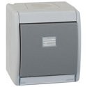 PULSADOR SIMON 44 AQUA MONOBLOC CON LUMINOSO ref: 4490160-035