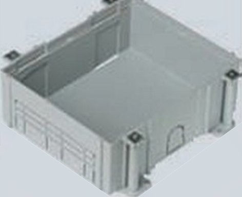 CUBETA PLASTICO PARA CAJAS DE SUELO PAVIMENTO 3 MODULOS