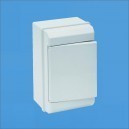 CAJA ICP SUPERFICIE 115x188x55mm 1-4 ELEMENTOS MARFIL